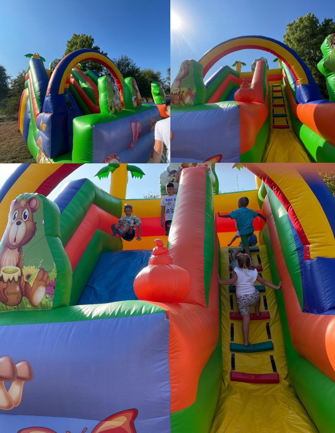 ZJEŻDŻALNIA DMUCHANA ZOO