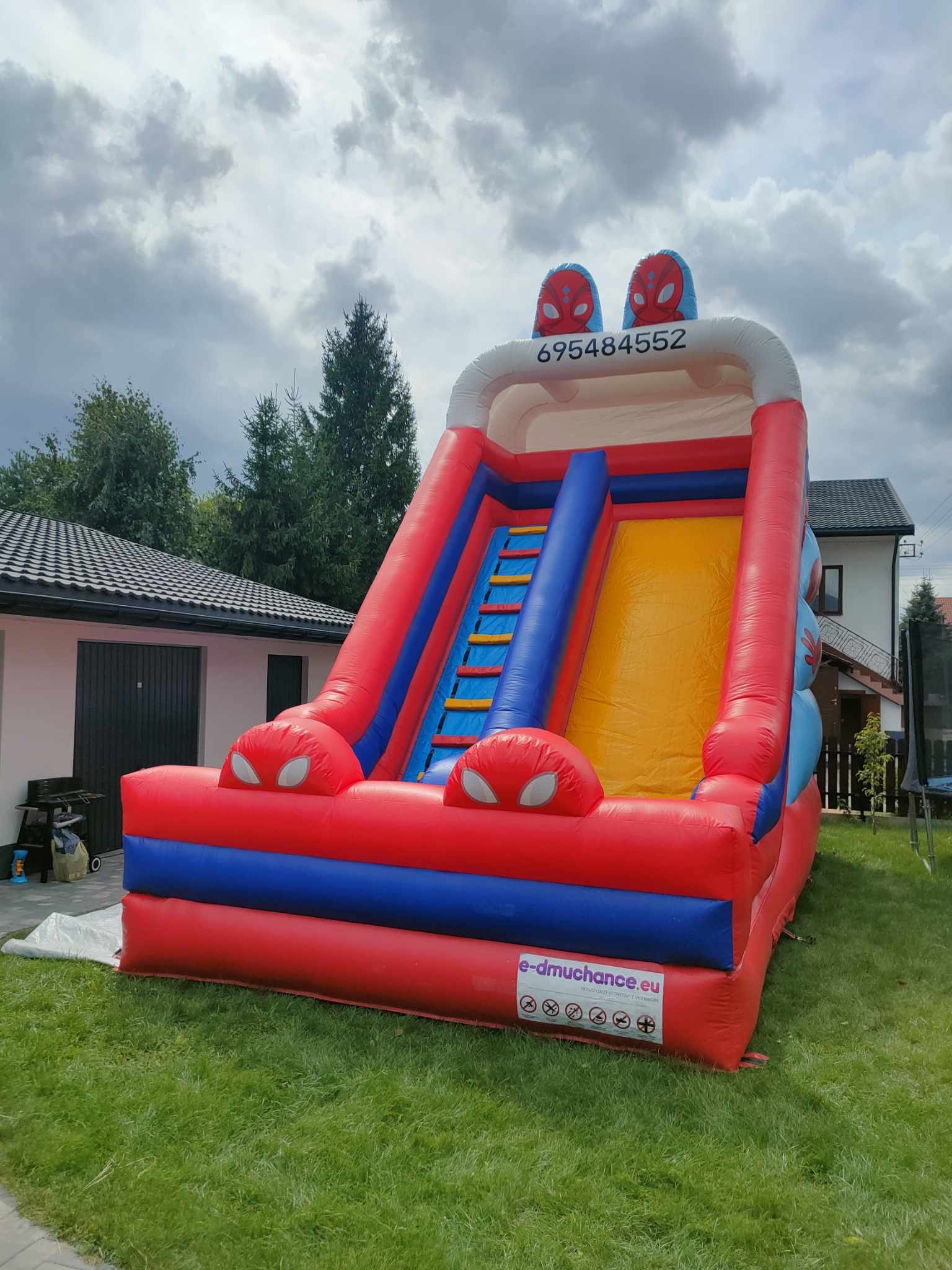 DMUCHANA ZJEŻDŻALNIA SPIDER MAN